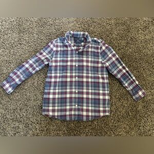 Vineyard Vines Boys Casual Plaid Button Down Shirt